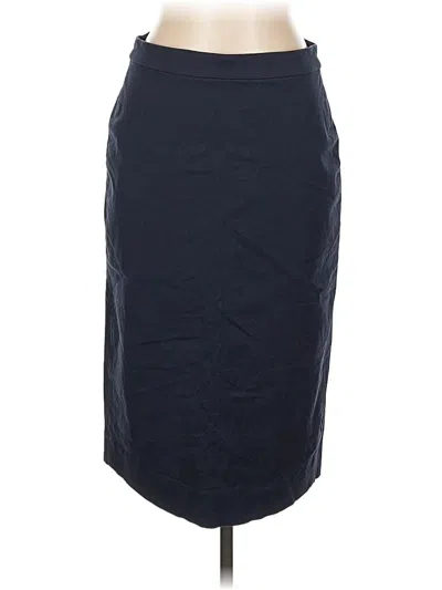 Pre-owned Jcrew Formal Skirt In Blue