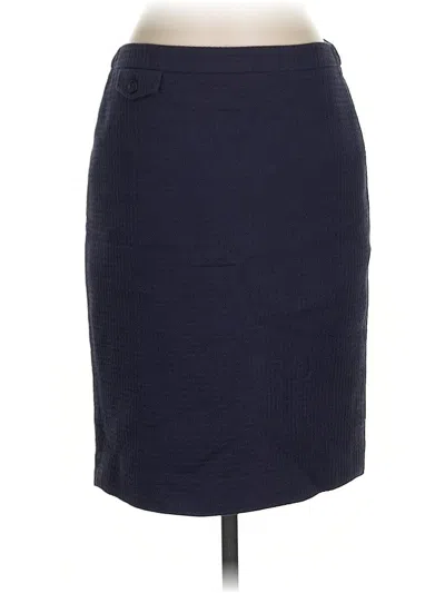 Pre-owned Jcrew Formal Skirt In Blue