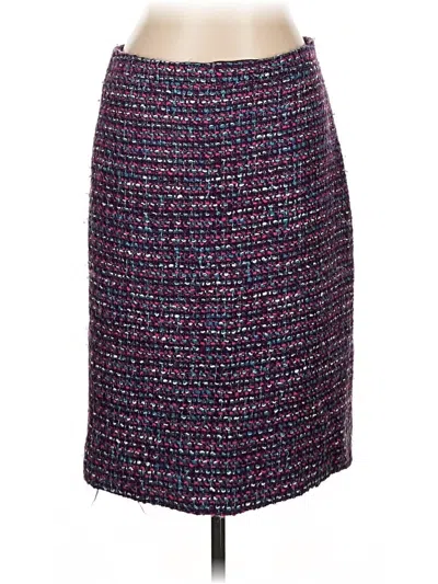 Pre-owned Jcrew Formal Skirt In Blue