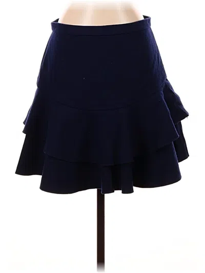 Pre-owned Jcrew Formal Skirt In Blue