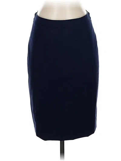 Pre-owned Jcrew Formal Skirt In Blue