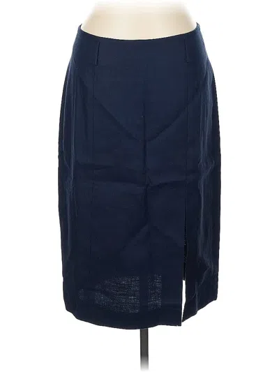 Jcrew Formal Skirt In Blue
