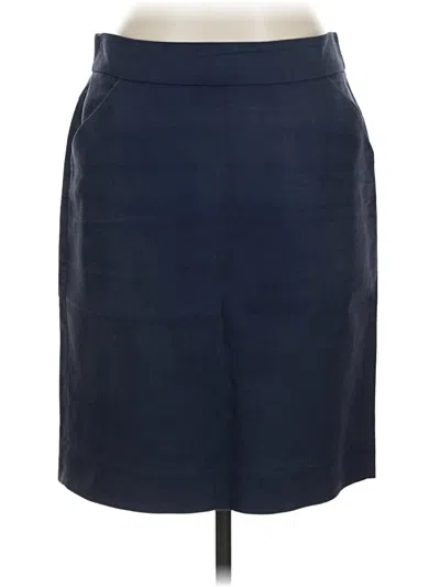 Pre-owned Jcrew Formal Skirt In Blue