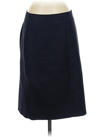 Pre-owned Jcrew Formal Skirt In Blue
