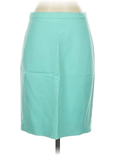 Pre-owned Jcrew Formal Skirt In Blue