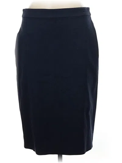 Pre-owned Jcrew Formal Skirt In Blue