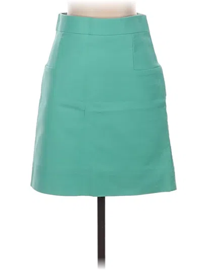 Pre-owned Jcrew Formal Skirt In Blue