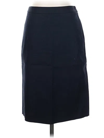 Pre-owned Jcrew Formal Skirt In Blue