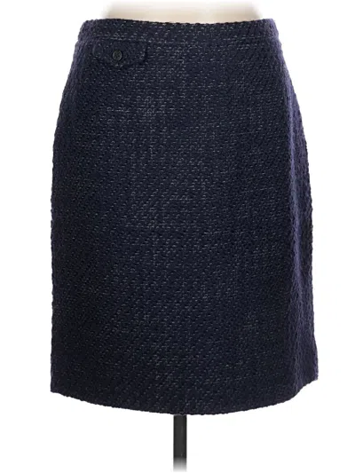 Pre-owned Jcrew Formal Skirt In Blue