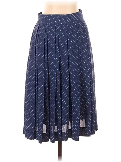 Pre-owned Jcrew Formal Skirt In Blue