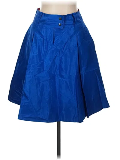 Pre-owned Jcrew Formal Skirt In Blue