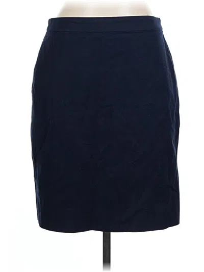 Pre-owned Jcrew Formal Skirt In Blue
