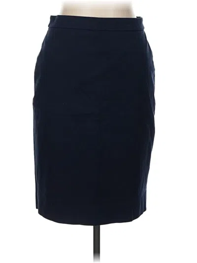 Pre-owned Jcrew Formal Skirt In Blue