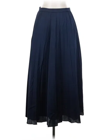 Pre-owned Jcrew Formal Skirt In Blue