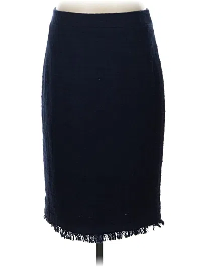Pre-owned Jcrew Formal Skirt In Blue