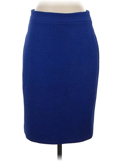 Pre-owned Jcrew Formal Skirt In Blue