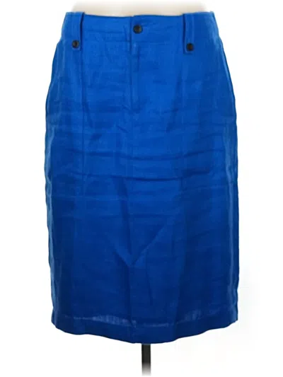 Pre-owned Jcrew Formal Skirt In Blue