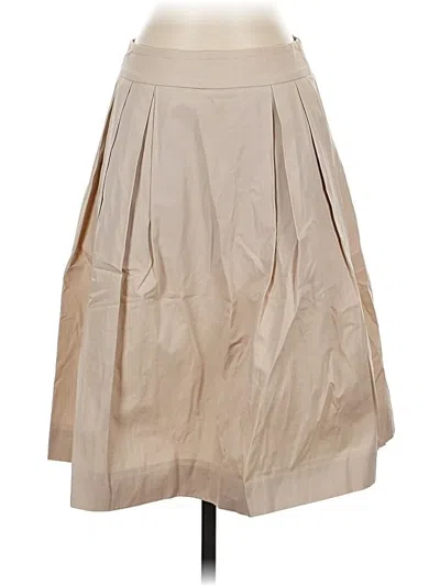 Pre-owned Jcrew Formal Skirt In Brown