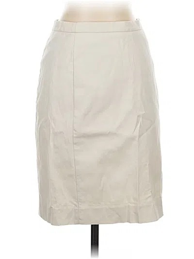 Pre-owned Jcrew Formal Skirt In Brown