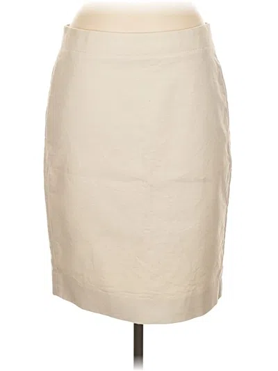 Pre-owned Jcrew Formal Skirt In Brown
