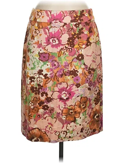 Pre-owned Jcrew Formal Skirt In Brown