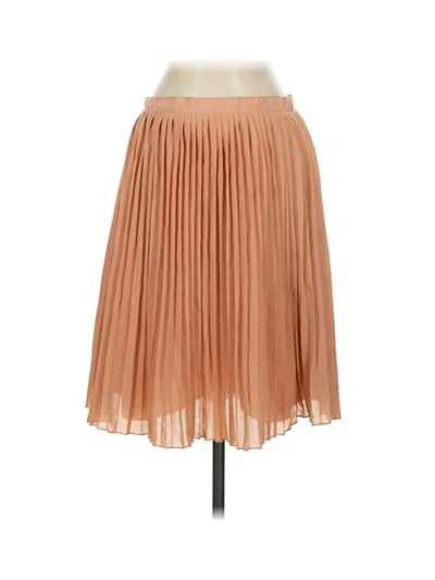 Pre-owned Jcrew Formal Skirt In Brown