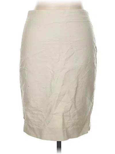 Pre-owned Jcrew Formal Skirt In Brown
