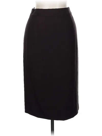 Pre-owned Jcrew Formal Skirt In Brown