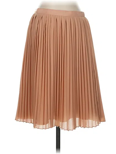 Pre-owned Jcrew Formal Skirt In Brown