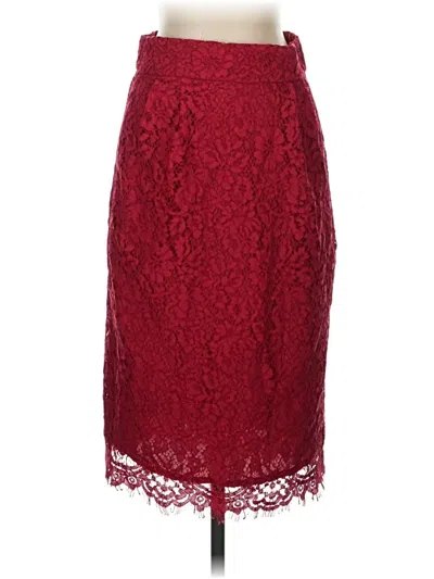 Jcrew Formal Skirt In Red