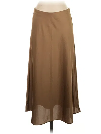 Pre-owned Jcrew Formal Skirt In Gold