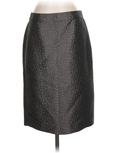 Pre-owned Jcrew Formal Skirt In Gray