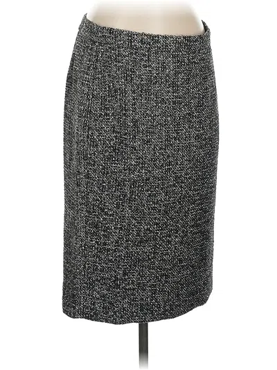 Pre-owned Jcrew Formal Skirt In Gray