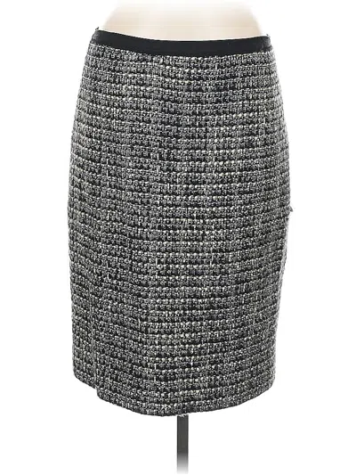 Pre-owned Jcrew Formal Skirt In Gray