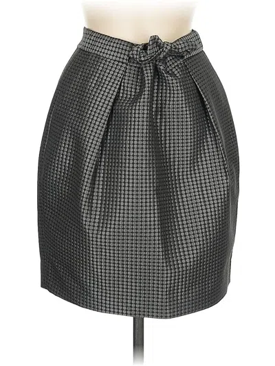 Pre-owned Jcrew Formal Skirt In Gray