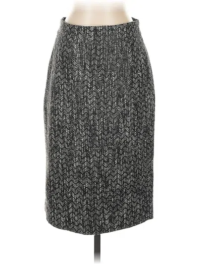Pre-owned Jcrew Formal Skirt In Gray