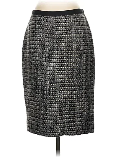 Pre-owned Jcrew Formal Skirt In Gray