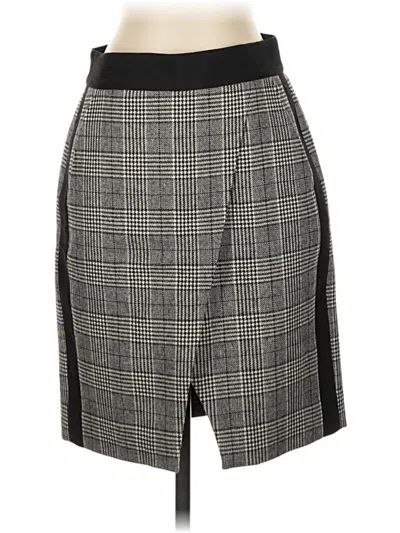 Pre-owned Jcrew Formal Skirt In Gray