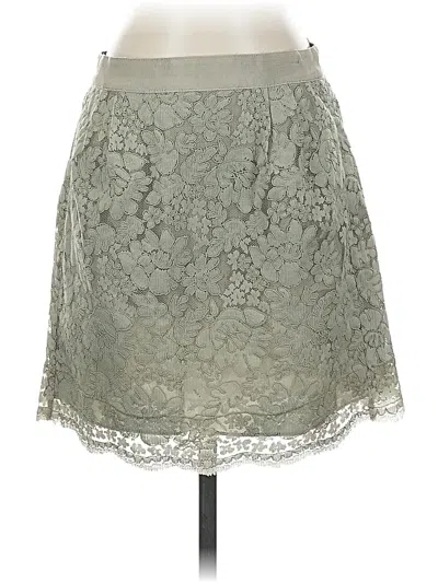 Pre-owned Jcrew Formal Skirt In Gray