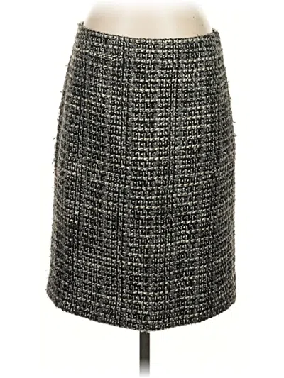 Pre-owned Jcrew Formal Skirt In Gray