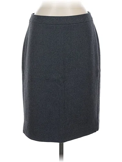Pre-owned Jcrew Formal Skirt In Gray