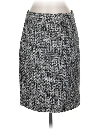 Pre-owned Jcrew Formal Skirt In Gray