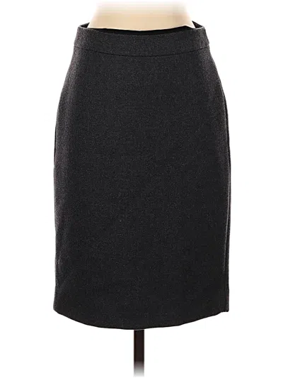 Pre-owned Jcrew Formal Skirt In Gray