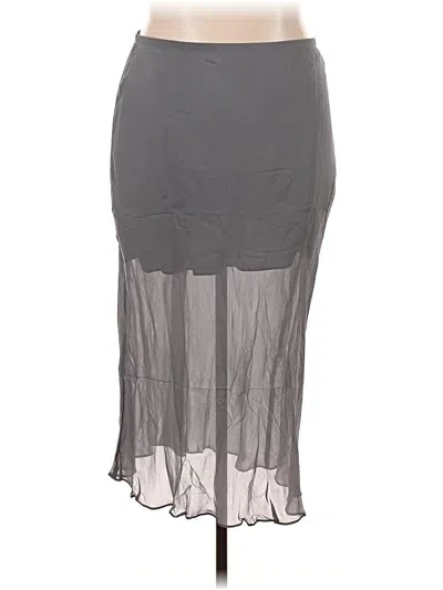 Jcrew Formal Skirt In Gray