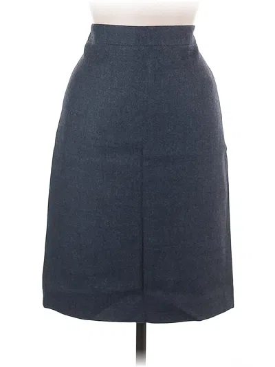 Pre-owned Jcrew Formal Skirt In Gray