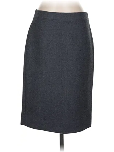 Pre-owned Jcrew Formal Skirt In Gray