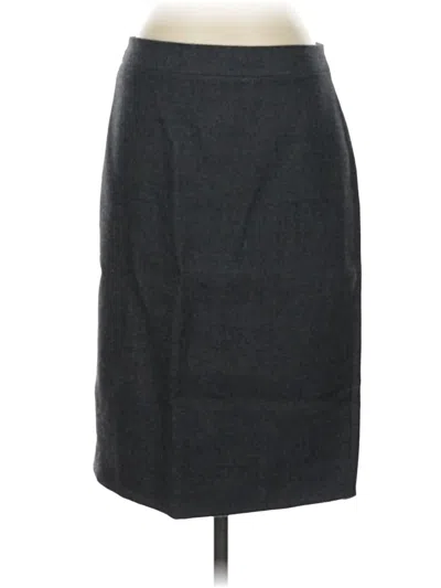 Pre-owned Jcrew Formal Skirt In Gray