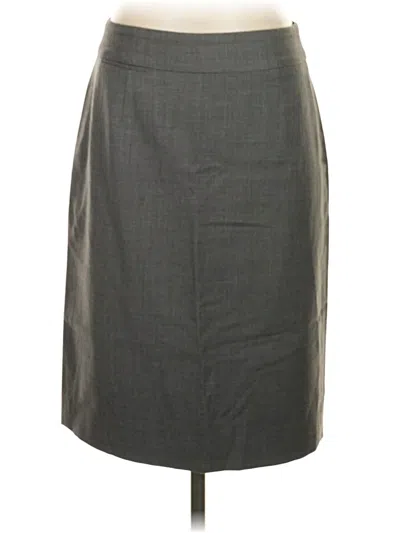 Pre-owned Jcrew Formal Skirt In Gray