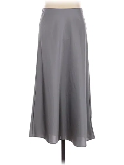 Pre-owned Jcrew Formal Skirt In Gray