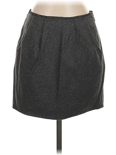 Pre-owned Jcrew Formal Skirt In Gray